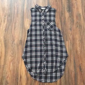 Plaid Tunic